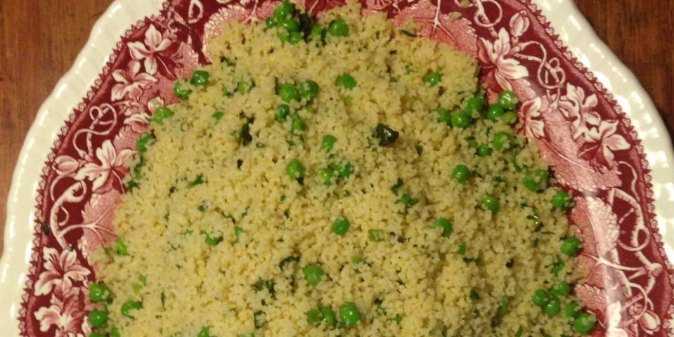 Cuscús veraniego con menta