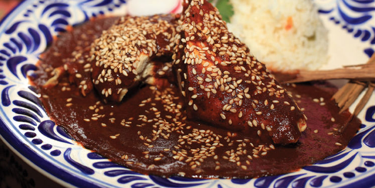 Con ustedes, Su Majestad el Mole