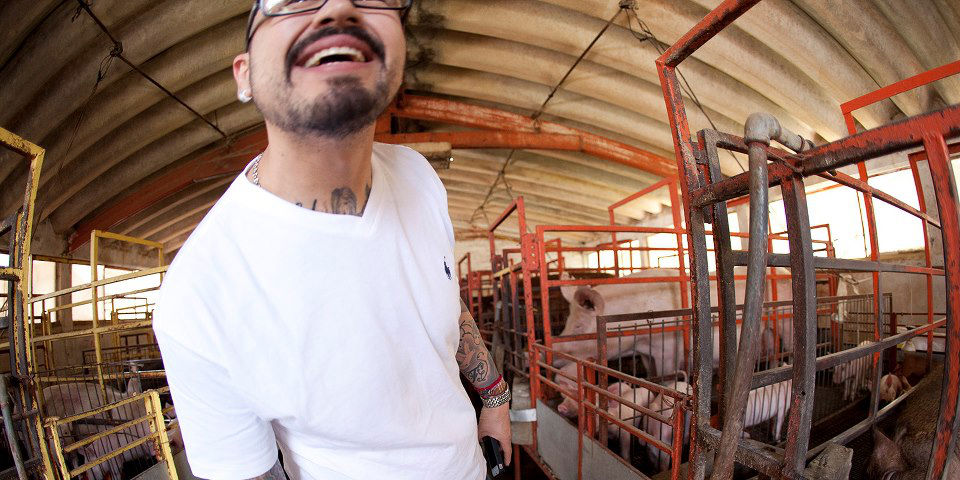 Pablo Salas rinde homenaje al cerdo (conferencia íntegra)