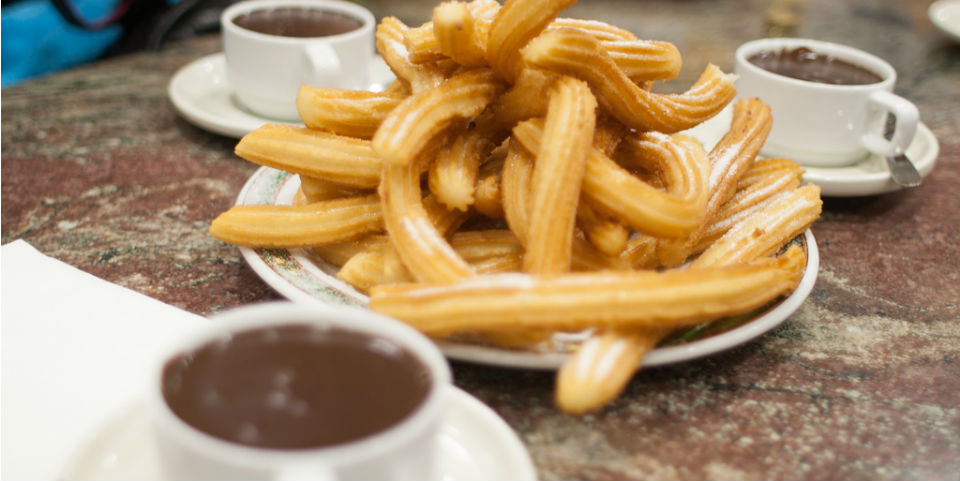 ¿Dónde estan los más dorados y sabrosos churros?