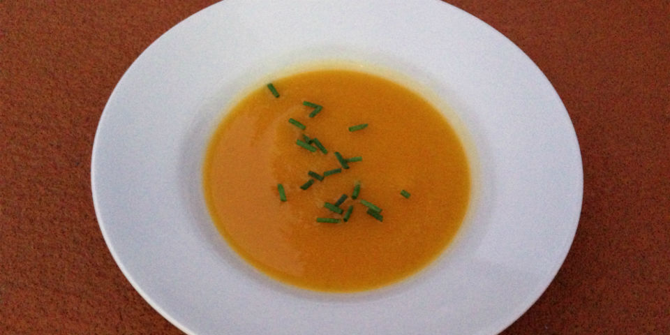 #Receta: Sopa de calabaza de Castilla