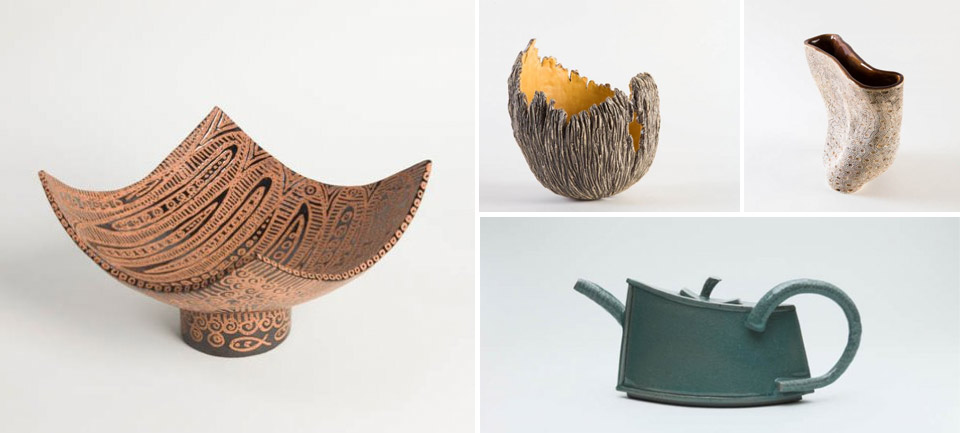 Jarras, tazas y platones en la Sexta Bienal de Cerámica Utilitaria