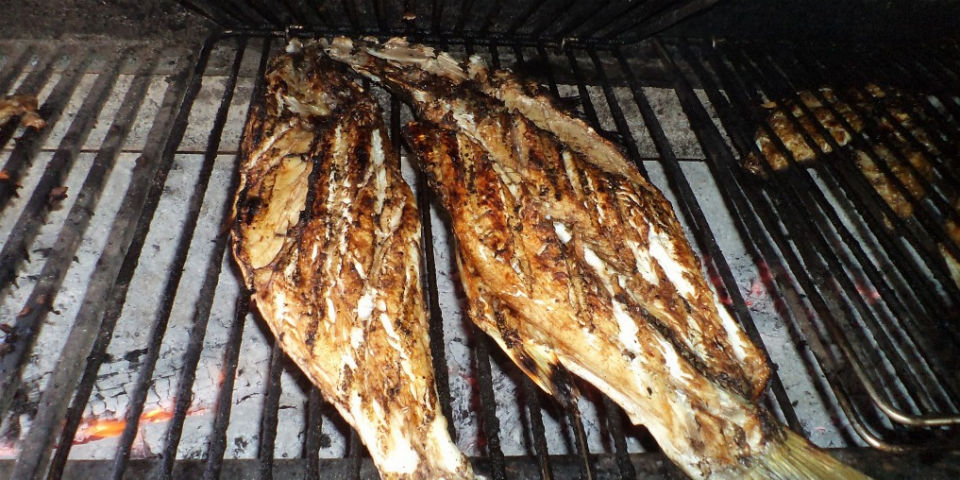 El famoso robalo zarandeado estilo Tepic