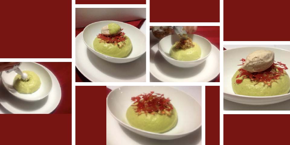 Deconstrucción de chile en nogada, ¡la receta ganadora!