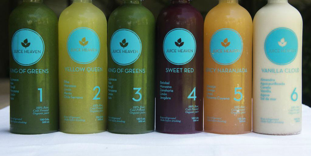 Limpia tu cuerpo con frutas orgánicas: Juice Heaven