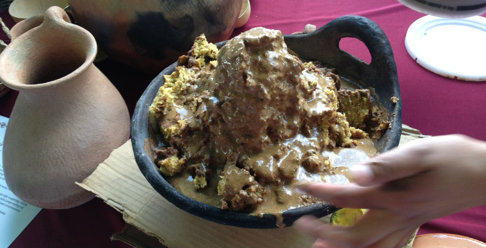 "Machucado", el platillo ritual de los mixes