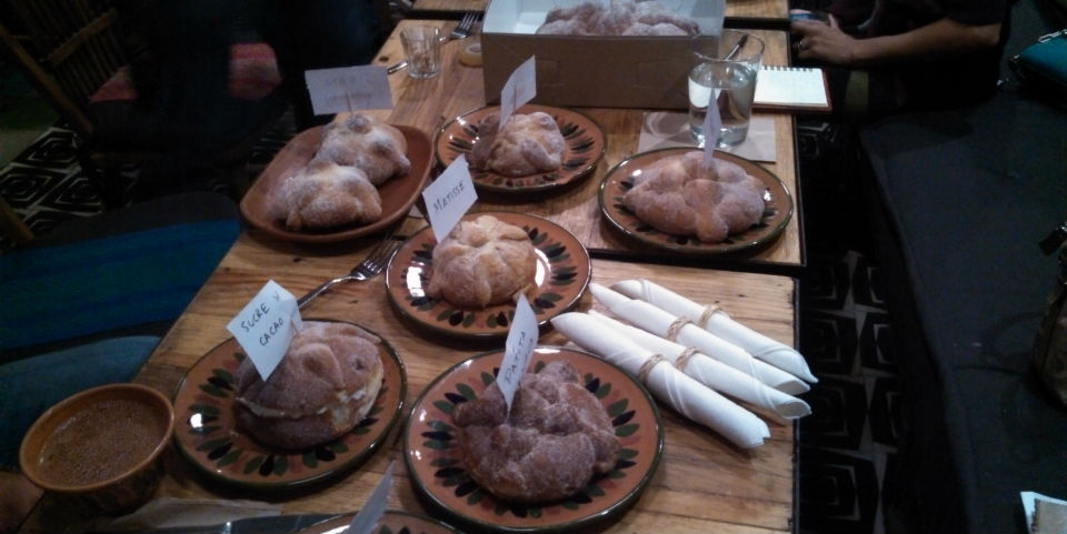 #Paneada2013, la degustación de panes de muerto