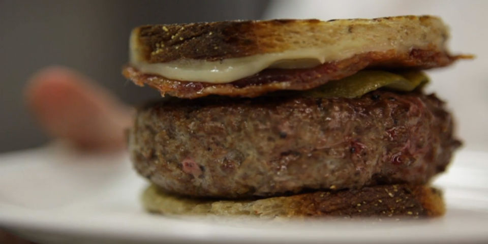 ¿Cómo es la hamburguesa del futuro?