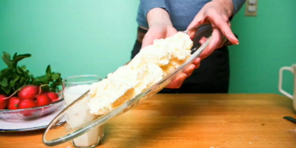 ¡Haz mantequilla en casa!