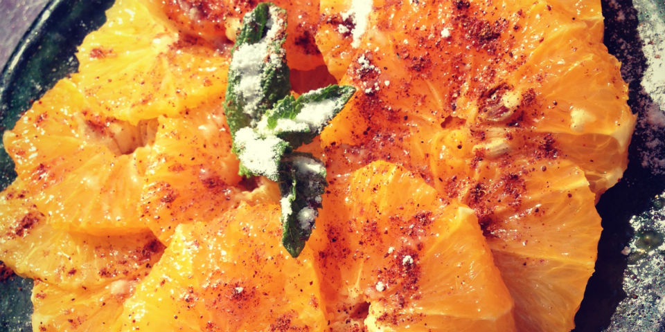 #Receta: Naranjas especiadas de Medio Oriente