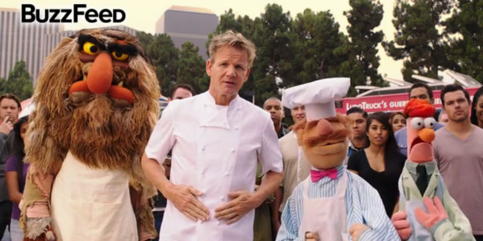 Lucha de titanes: Gordon Ramsey vs. &#8216;Swedish Chef&#8217;