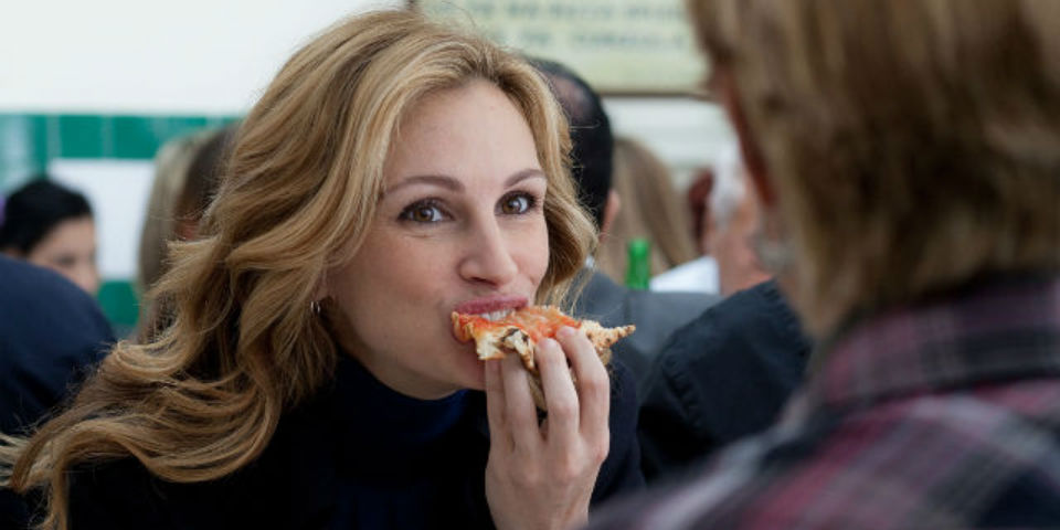 ‘Comer, rezar y amar’: Julia Roberts de gira con crisis existencial
