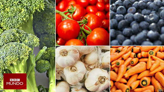Guía a todo color para comer 7 frutas o verduras al día