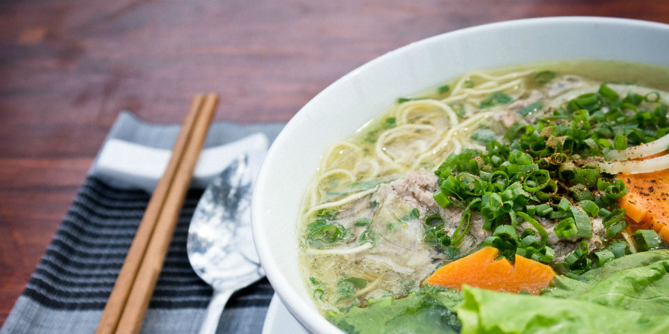 #Receta Sopa pho vietnamita de 5 minutos