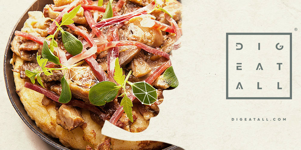 Dig Eat All: Unir alimentos, cocina y tecnología