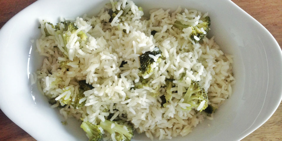 #Receta Arroz con brócoli (tu nuevo platillo favorito)