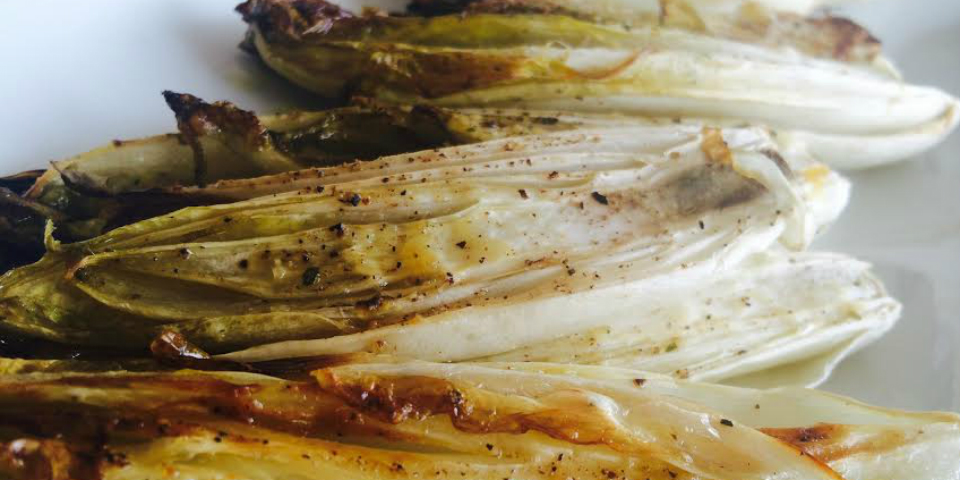 #Receta Endivias rostizadas al horno