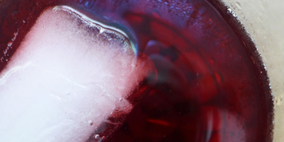 #RECETA Agua de jamaica, menta y zarzamora