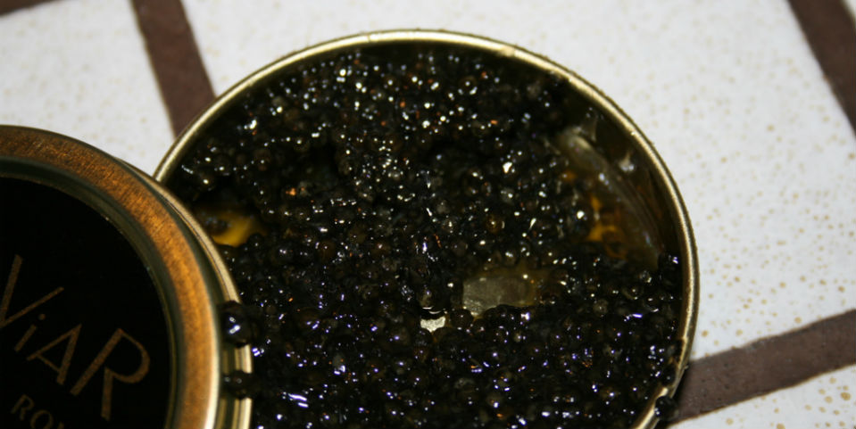 ¿De dónde proviene el caviar?