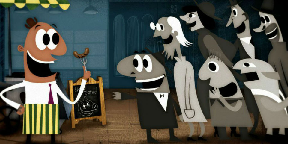 'Sausage', la lucha entre lo artesanal y lo industrial llega al cine animado