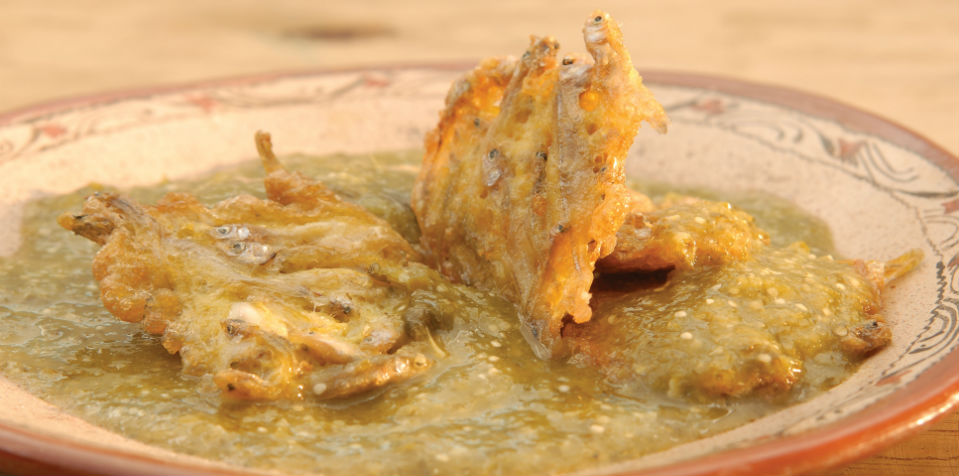 #RECETA Torreznos de charales de Cuitzeo