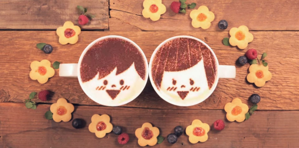 #VIDEO Una historia de amor con mil tazas de café latte