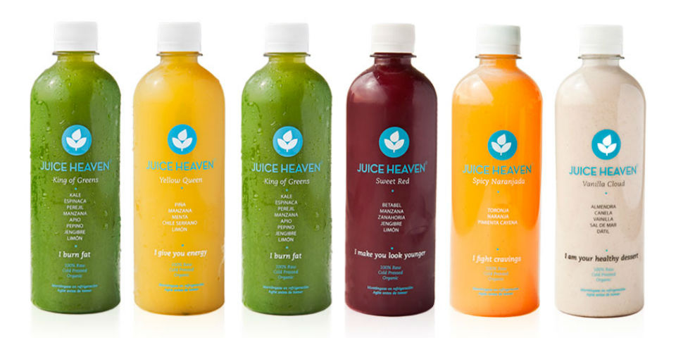 Desintoxica tu cuerpo con Juice Heaven