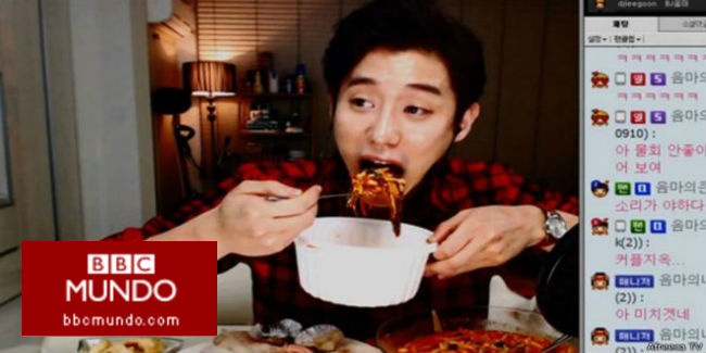 ¿Por qué será que a los coreanos les gusta ver a otros comiendo por televisión?