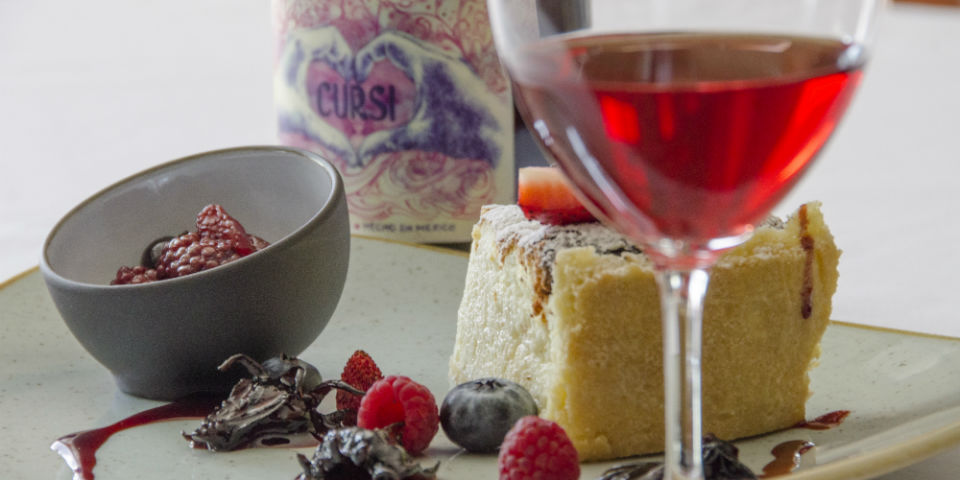 #RECETA Pastel de queso con frutos rojos para romancear