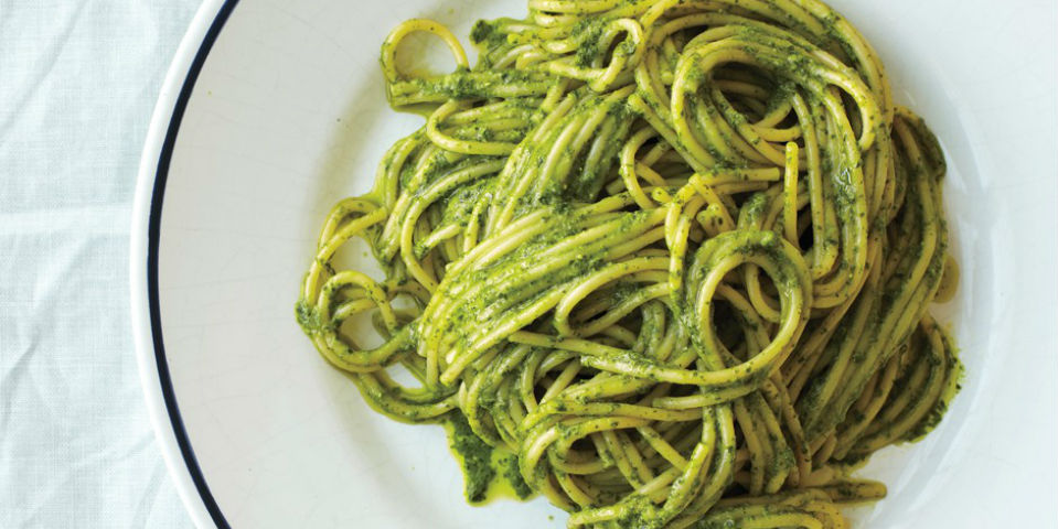 #RECETA Carbonara de chícharos (dieta alcalina)