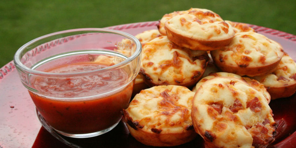 #RECETA Mamma mia! Muffins de pizza