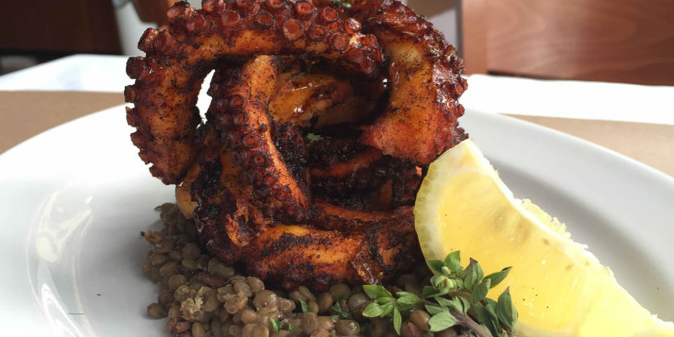 #RECETA El famoso pulpo con lentejas de Lampuga