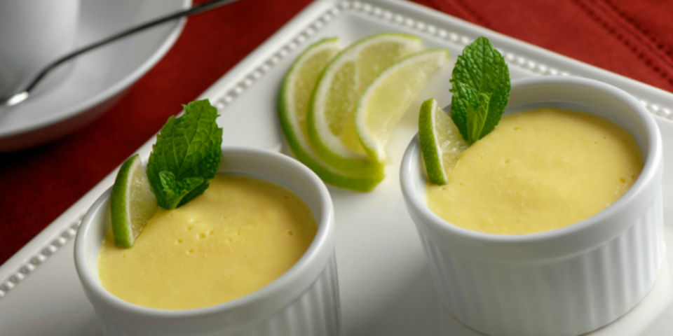 #RECETA Mousse de limón con menta