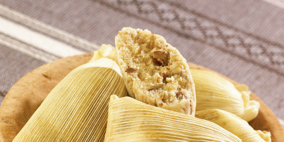 #RECETA El fantástico tamal de nuez