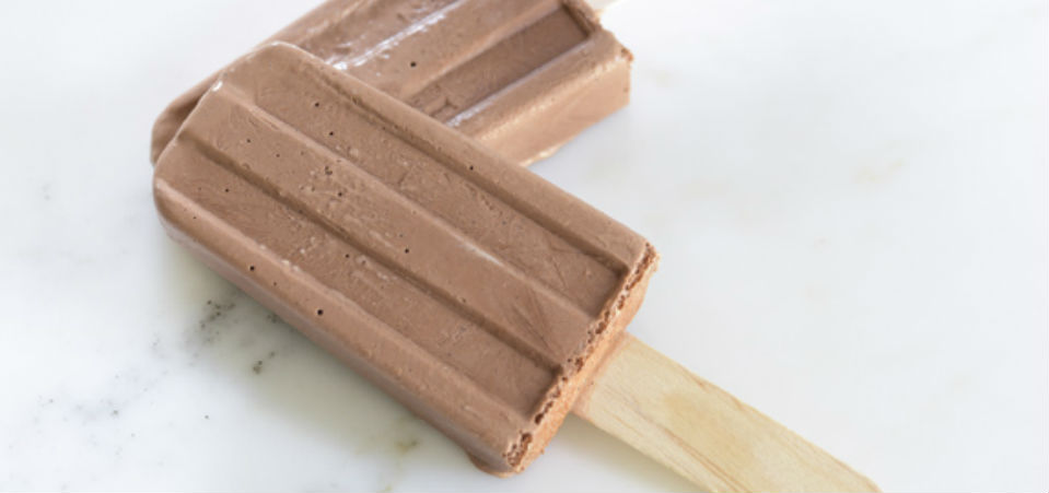 Receta para preparar paletas heladas de chocolate