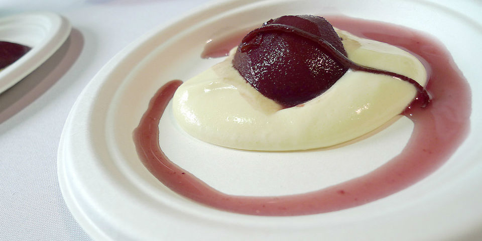 #RECETA Peras al vino tinto exprés