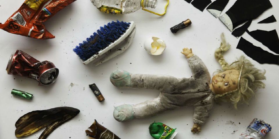 El camino de la basura