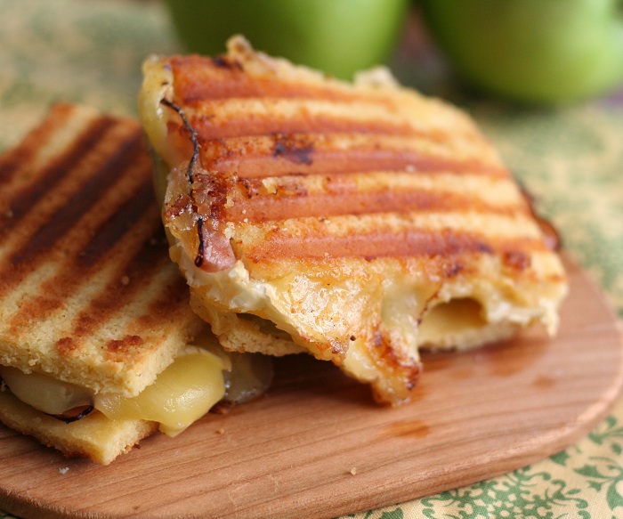 #RECETA Panini de queso manchego y manzana