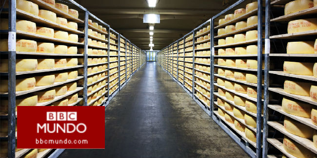 El queso sueco que no puede moverse
