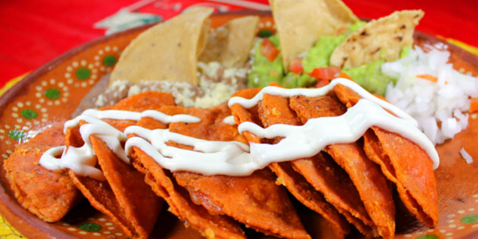 #RECETA Enchiladas potosinas