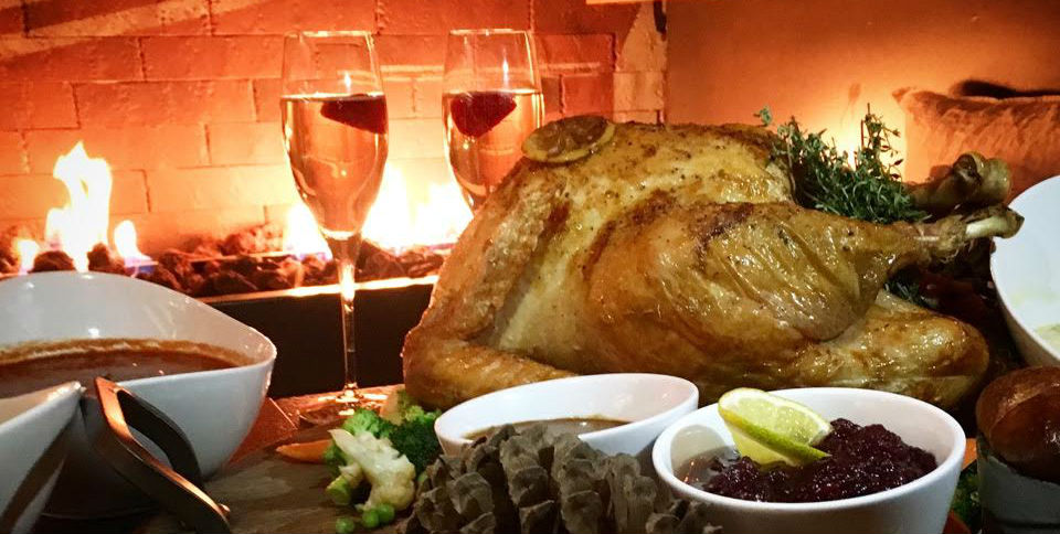 Cena navideña a la puerta de tu casa