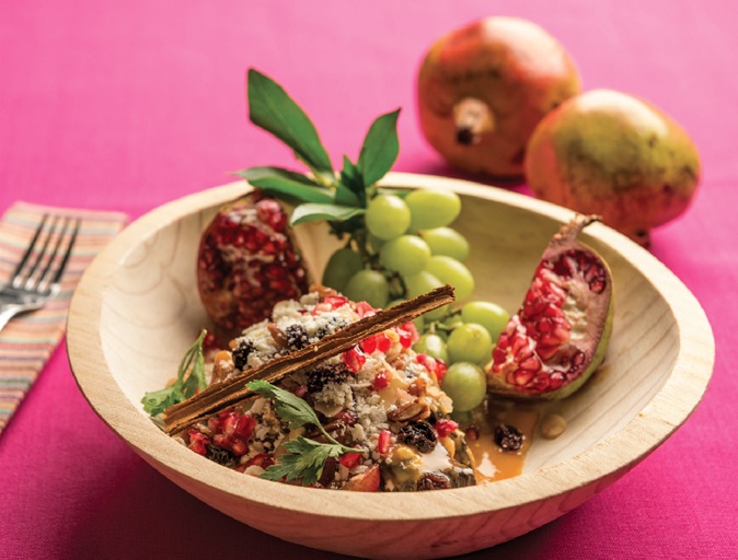 #CocinerasTradicionales Chile de Aguascalientes y ensalada de Baja California