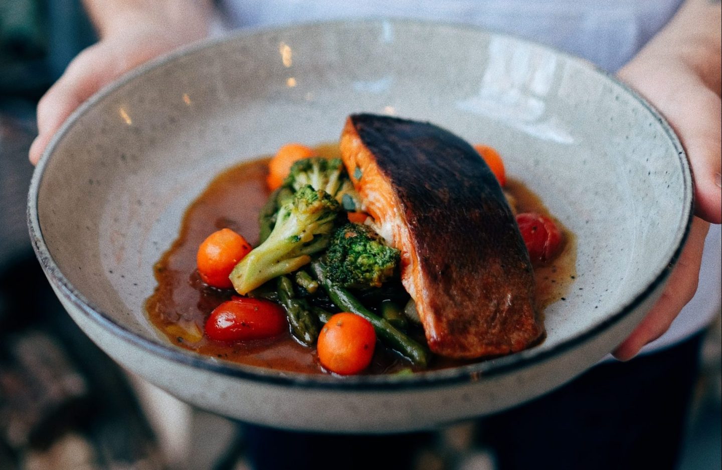 Receta de salmón con salsa casera teriyaki