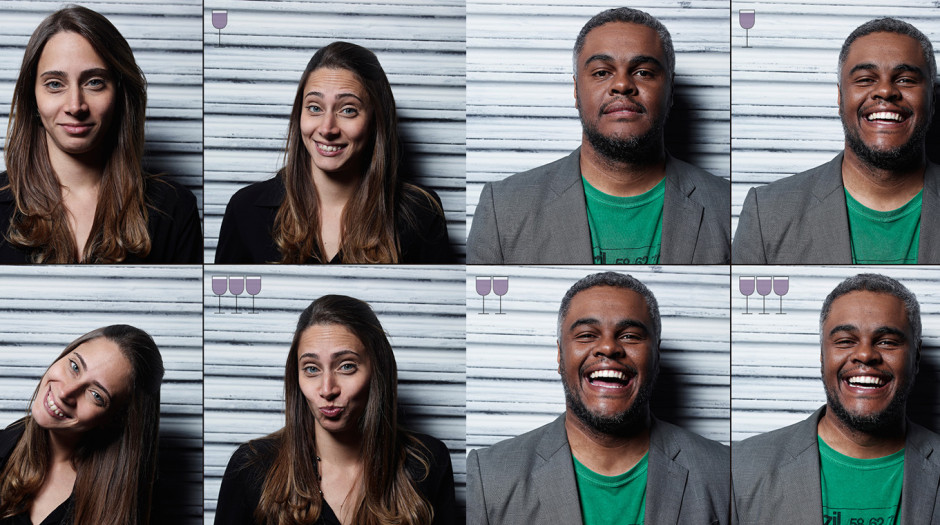 Así te ves luego de tres copas de vino