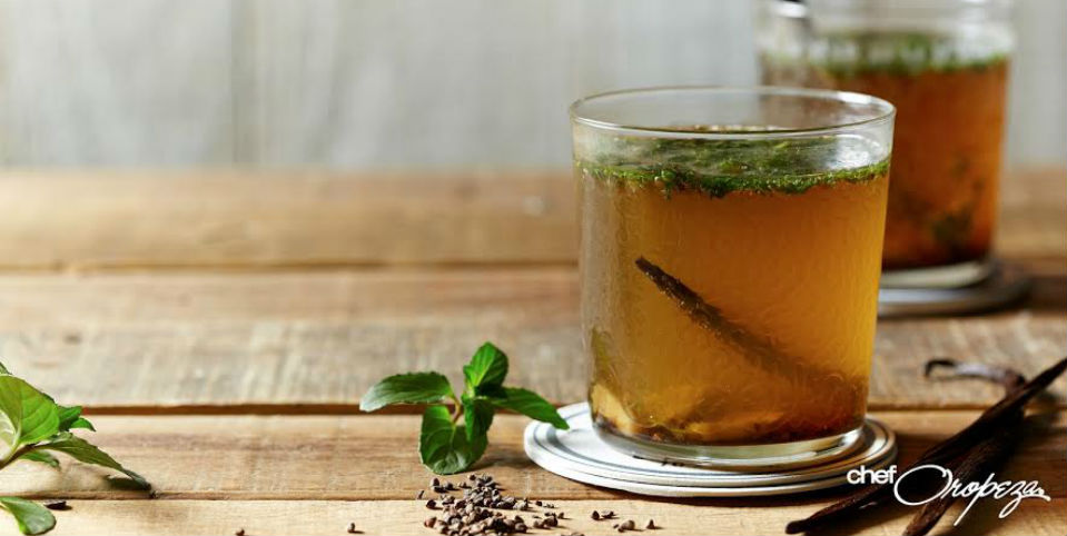 #RECETA Coctel de cardamomo y menta