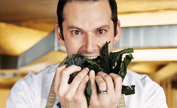 Matt Orlando, chef de Amass, uno de los 3 restaurantes 100% orgánicos en el mundo