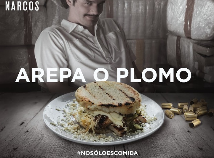 #RECETA Narcos: Arepa o Plomo