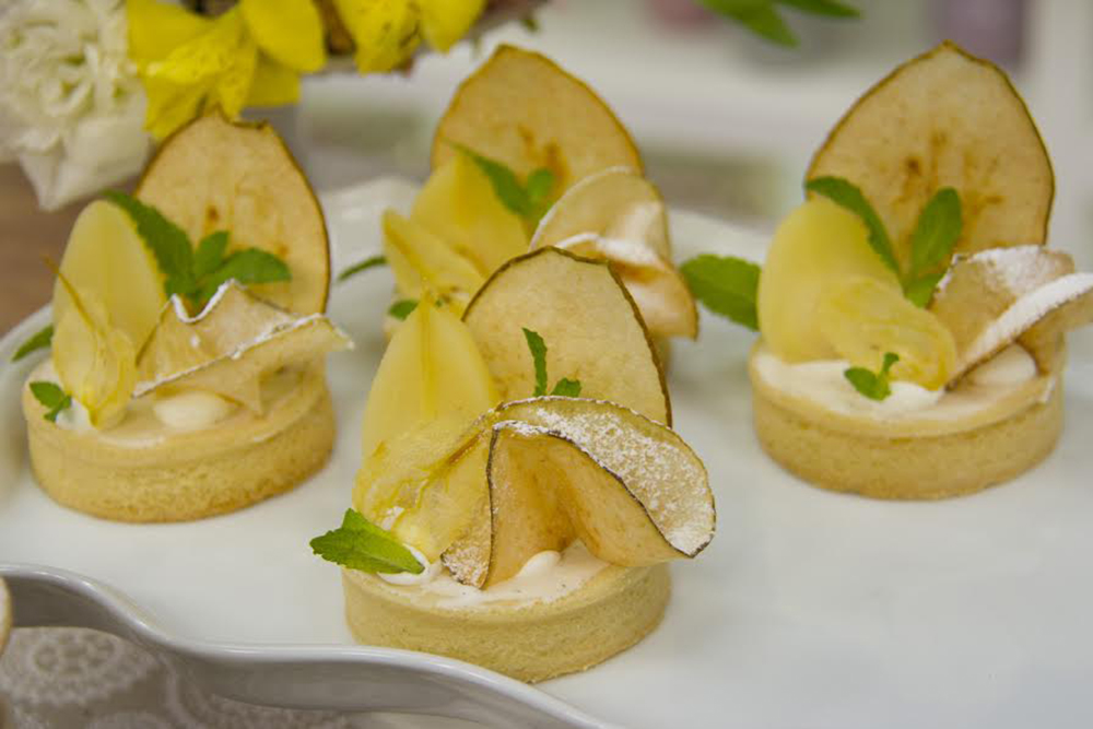 Tarta antigua de pera de la chef Paulina Abascal