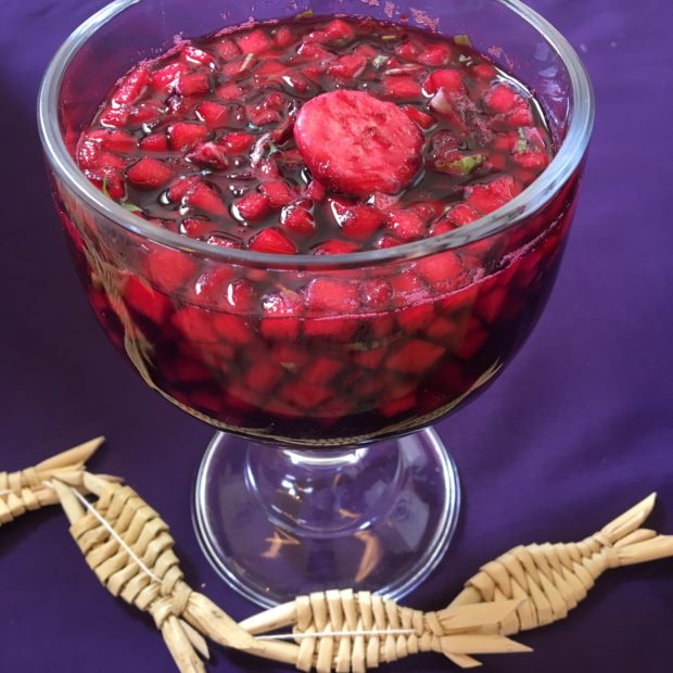 Receta de la refrescante agua de obispo