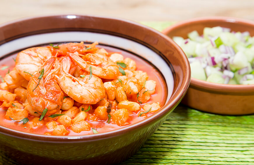 Receta del siempre apapachador caldo de camarón